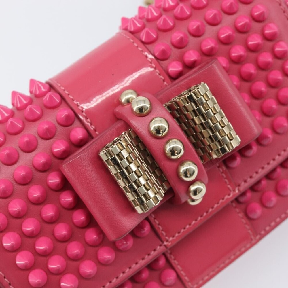 Christian Louboutin Sweet Charity Spiked Leather Mini - Picture 12 of 16